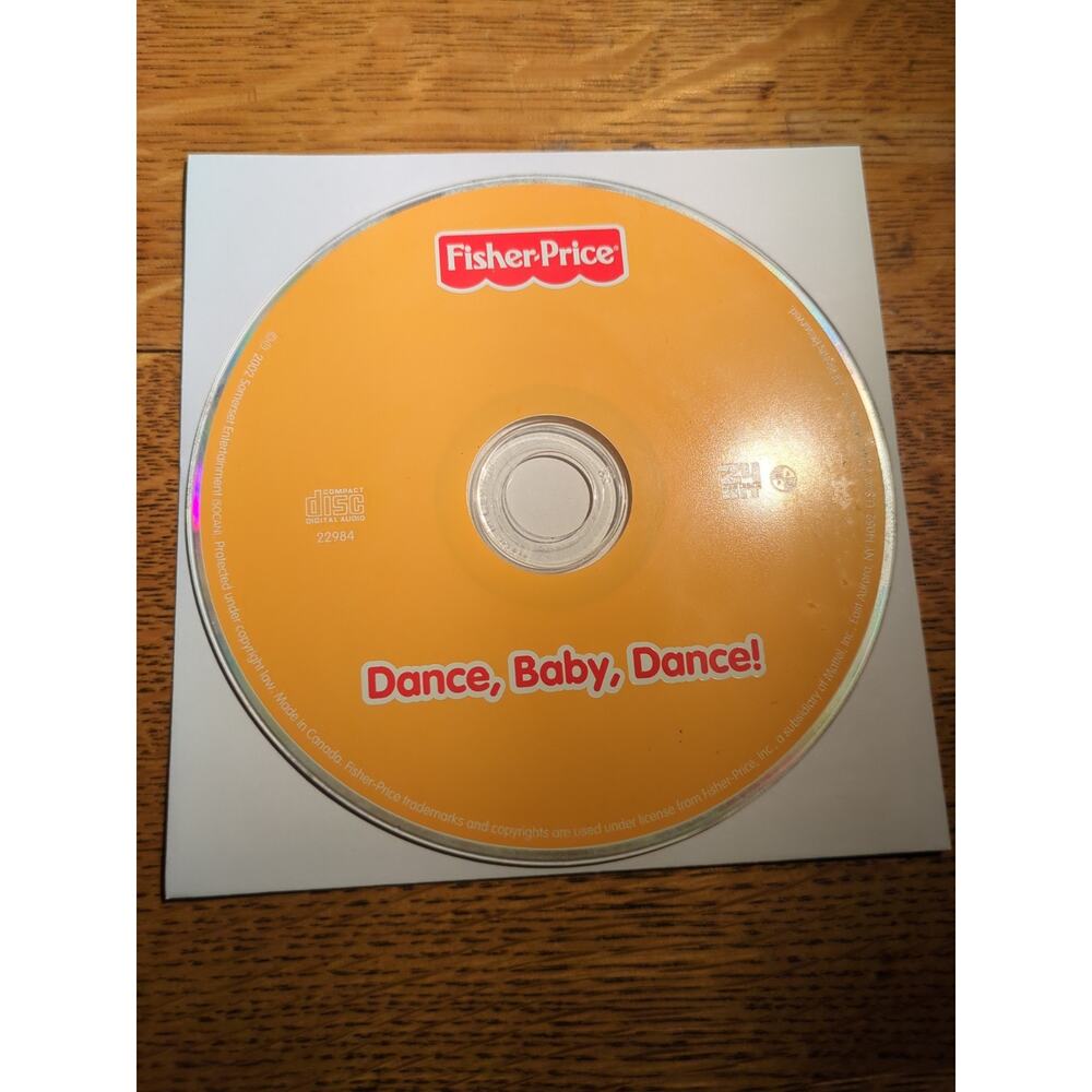 Fisher-PriceMattelMusic CD 2002 Dance Baby Dance Disc Only